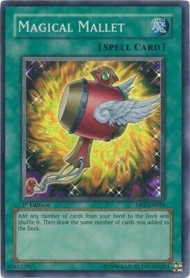 Magical Mallet - DP2-EN024 - Super Rare 1st Edition
Duelist Pack: Chazz Princeton 1st Edition Singles