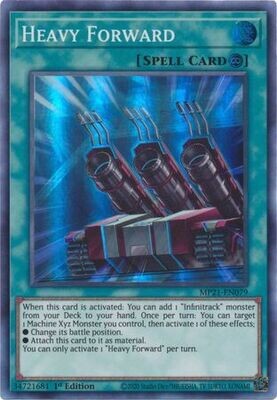 Heavy Forward - MP21-EN079 - Super Rare 1st Edition 2021 Mega-Tin: Ancient Battles 1st Edition Singles (Espanol)