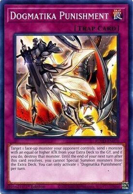 Dogmatika Punishment - ROTD-EN070 - Common 1st Edition Rise of the Duelist [ROTD] 1st Edition Singles (español)