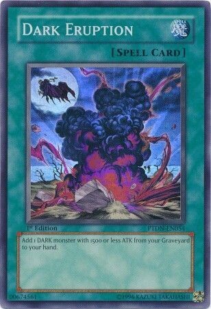 GA Dark Eruption - PTDN-EN054 - Super Rare 1st Edition Phantom Darkness [PTDN] Singles
