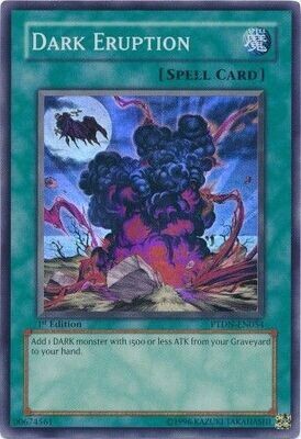 GA Dark Eruption - PTDN-EN054 - Super Rare 1st Edition Phantom Darkness [PTDN] Singles