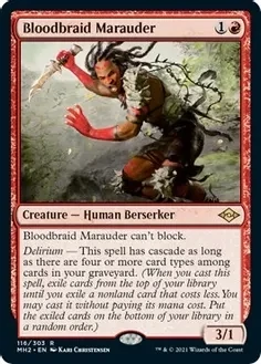 Bloodbraid Marauder - Modern Horizons 2 (MH2)
Modern Horizons 2