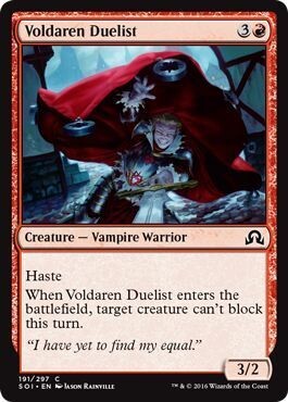 Voldaren Duelist 191/297 - Shadows over Innistrad Singles