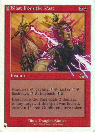 Blast from the Past 048/096 - Foil - The List
The List Singles