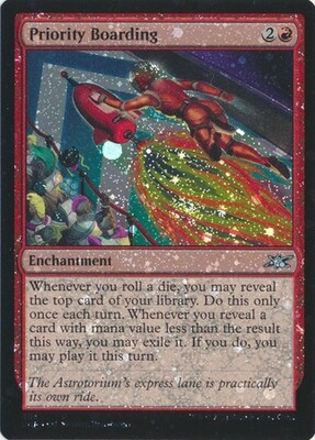 Priority Boarding 405 - Galaxy Foil
Unfinity Galaxy Foil Singles
