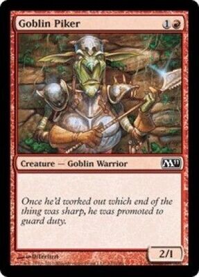 Goblin Piker
Magic 2011 (M11) Singles   (Español)