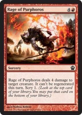 Rage of Purphoros 137/249 - Theros Singles (Español)