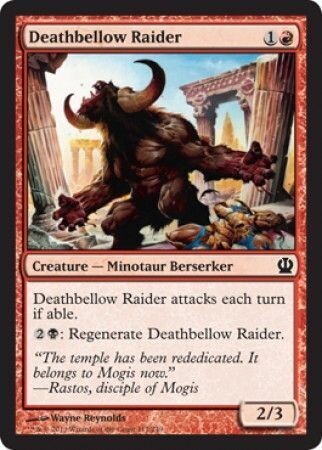Deathbellow Raider 117/249 - Theros Singles