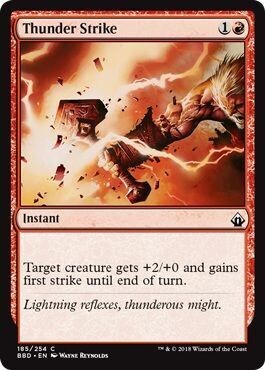 Thunder Strike 185/254 Battlebond Singles
