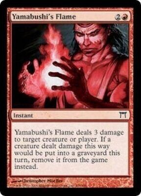 Yamabushi&#39;s Flame 198/306- Champions of Kamigawa Singles