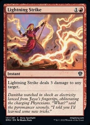 Lightning Strike 137/281 - Dominaria United Single (Español)