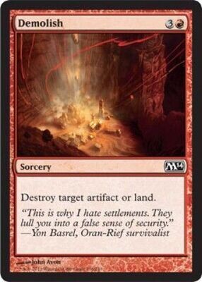 Demolish 136/249 - Magic 2014 (M14) Singles