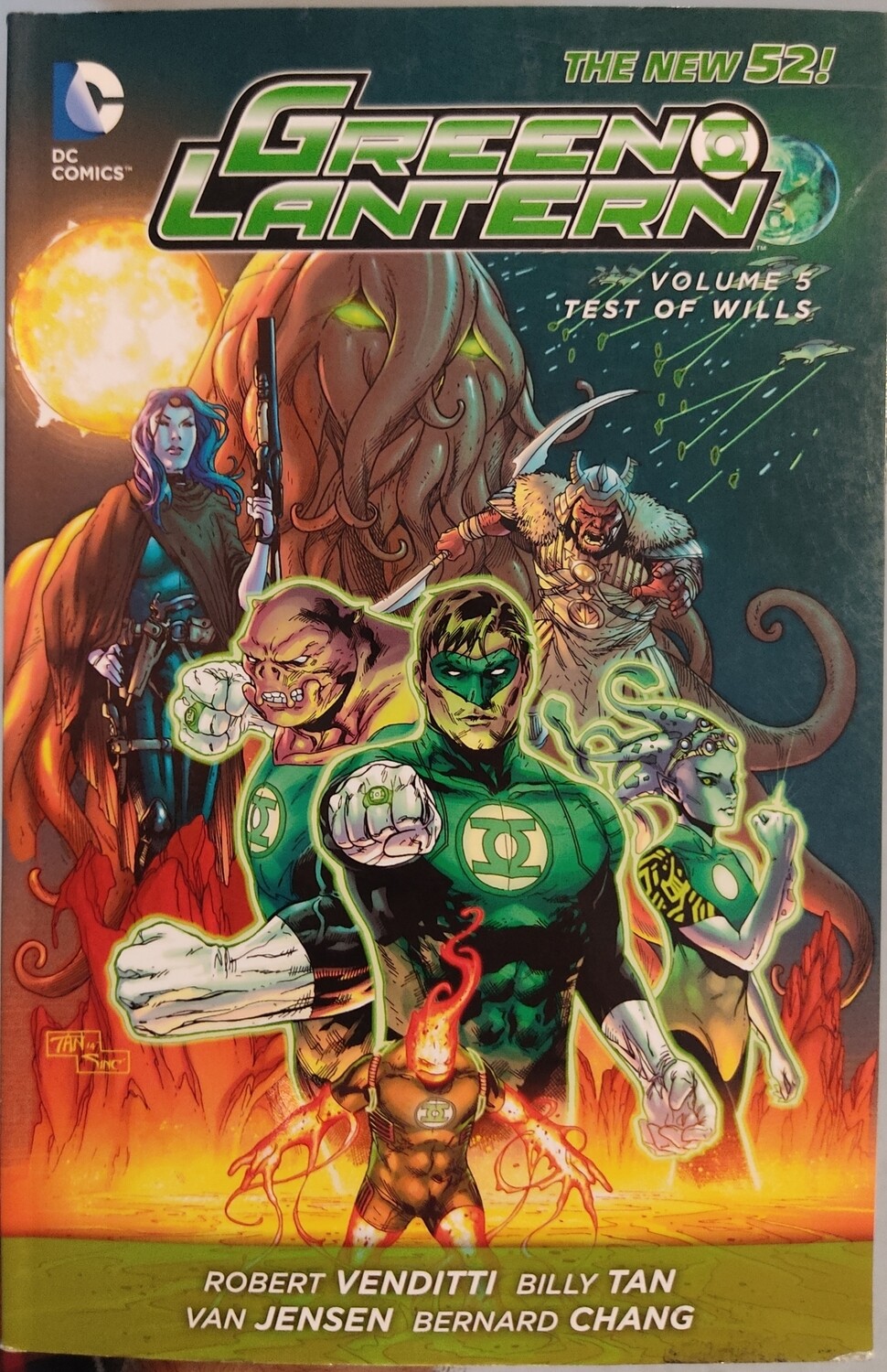 TS Green Lantern Volume 5 Test of Wills TP DC Comics Ingles