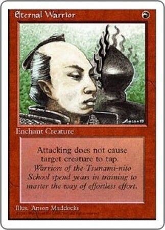Eternal Warrior
MTG 4th Edition (Magic Cards) Singles   (Español)