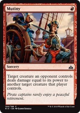 Mutiny 106/196
Rivals of Ixalan Singles