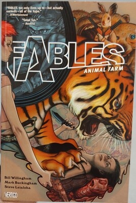 TS Fables Animal Farm TP Vertigo Comics Ingles