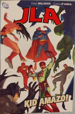 TS JLA Kid Amazo TP DC Comics Ingles