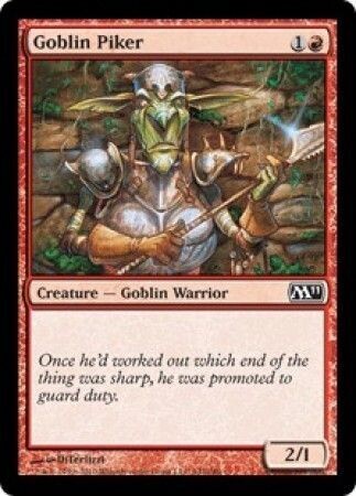 Goblin Piker 142/249 - Magic 2011 (M11) Singles