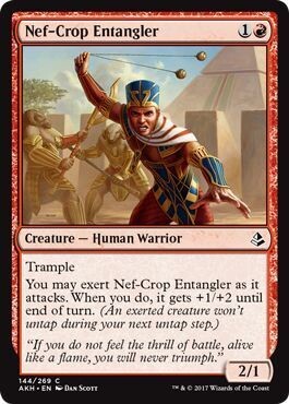 Nef-Crop Entangler 144/269
Amonkhet Singles