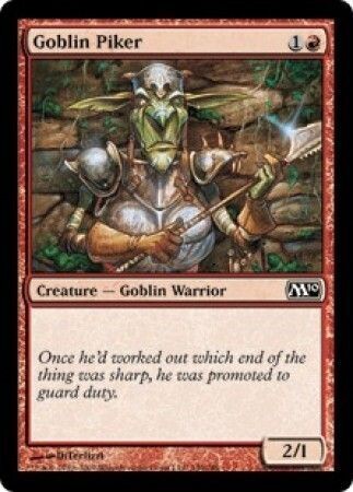 Goblin Piker 140/249 - Magic 2010 (M10) Singles  (Español)
