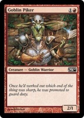 Goblin Piker 140/249 - Magic 2010 (M10) Singles  (Español)
