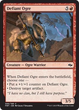 Defiant Ogre 096/185
Fate Reforged Singles