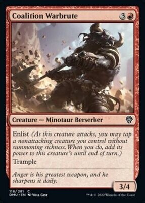 Coalition Warbrute 118/281 - Dominaria United Singles (Español)