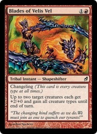 Blades of Velis Vel
Lorwyn Singles
(Español)