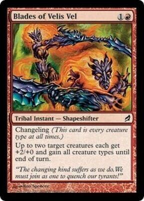 Blades of Velis Vel
Lorwyn Singles
(Español)
