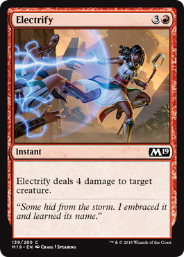 Electrify 139/280 - Magic 2019 (M19) Singles (Español)