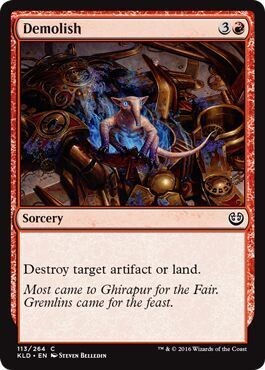 Demolish 113/264- Kaladesh Singles (Español)
