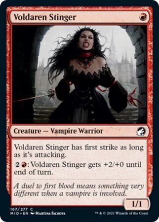 Voldaren Stinger 167/277 - Innistrad: Midnight Hunt Singles (Español)