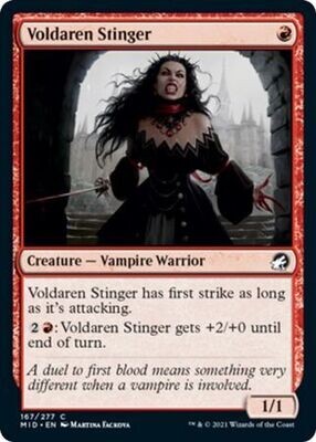 Voldaren Stinger 167/277 - Innistrad: Midnight Hunt Singles (Español)