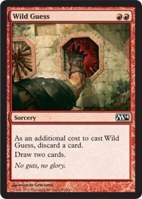 Wild Guess 161/249 - Magic 2014 (M14) Singles  (Español)