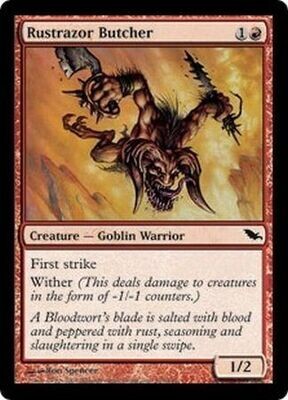 Rustrazor Butcher
Shadowmoor Singles (Español)