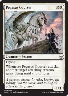 Pegasus Courser 029/269
Dominaria Singles(Español)