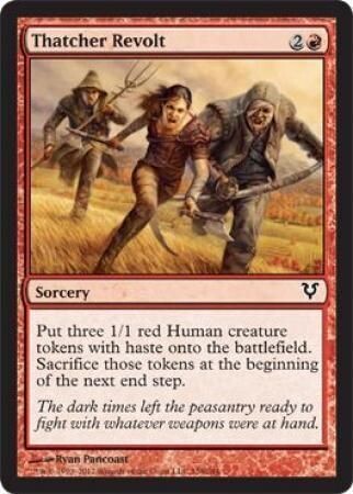 Thatcher Revolt
Avacyn Restored Singles (Español)