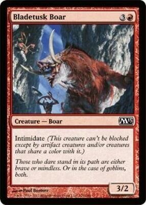 Bladetusk Boar 121/249 - Magic 2013 (M13) Singles (Español)
