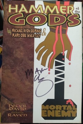 TS Hammer of the Gods Mortal Enemy TP Image Comics Ingles Firmado