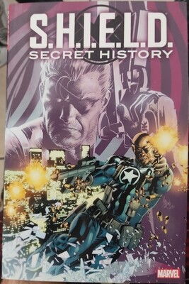 TS Shield Secret History TP Marvel Comics Ingles