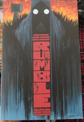 TS Rumble Volume One What Color of Darkness TP Image Comics Ingles