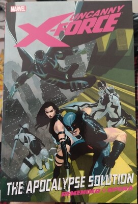 TS Uncanny X Force The Apocalypse Solution TP Marvel Comics Ingles