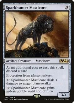 Sparkhunter Masticore - Core Set 2021 (M21) Core Set 2021 (Español)