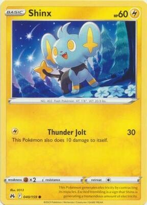 Shinx - 040/159 - Common Crown Zenith Singles
