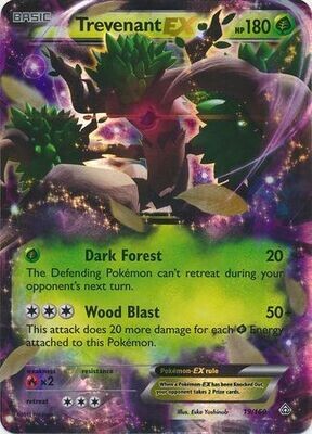 Trevenant EX - 19/160 - Ultra Rare
XY: Primal Clash Singles