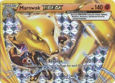 Marowak Break - 79/162 - Break Rare
XY: Breakthrough Singles