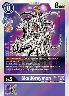 SkullGreymon - Classic Collection (EX01)
Classic Collection Foil