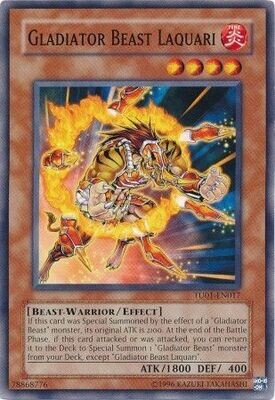 Gladiator Beast Laquari - TU01-EN017 - Common Turbo Pack 1 TU01