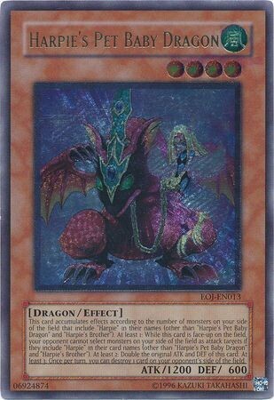 SH Ultimate Rare - Harpie&#39;s Pet Baby Dragon - EOJ-EN013 Unlimited
Enemy Of Justice [EOJ] Unlimited Singles