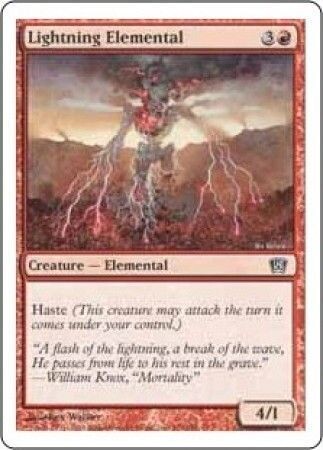 Lightning Elemental 201/350 -  MTG 8th Edition Singles